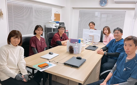 国家資格を持ったスタッフ